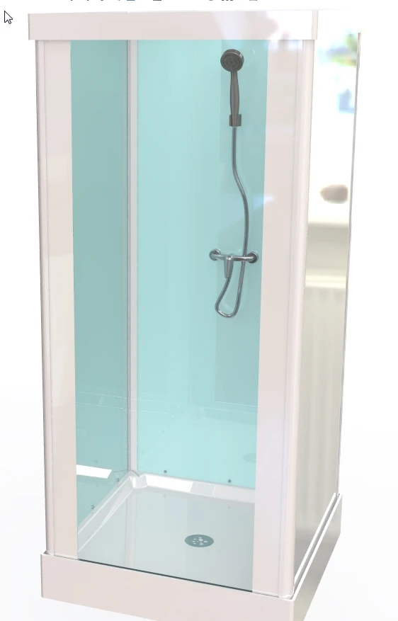 Prefab modular bathroom hotel container house hospital use portable toilet Shower cabin easy EUROPEAN shower CE