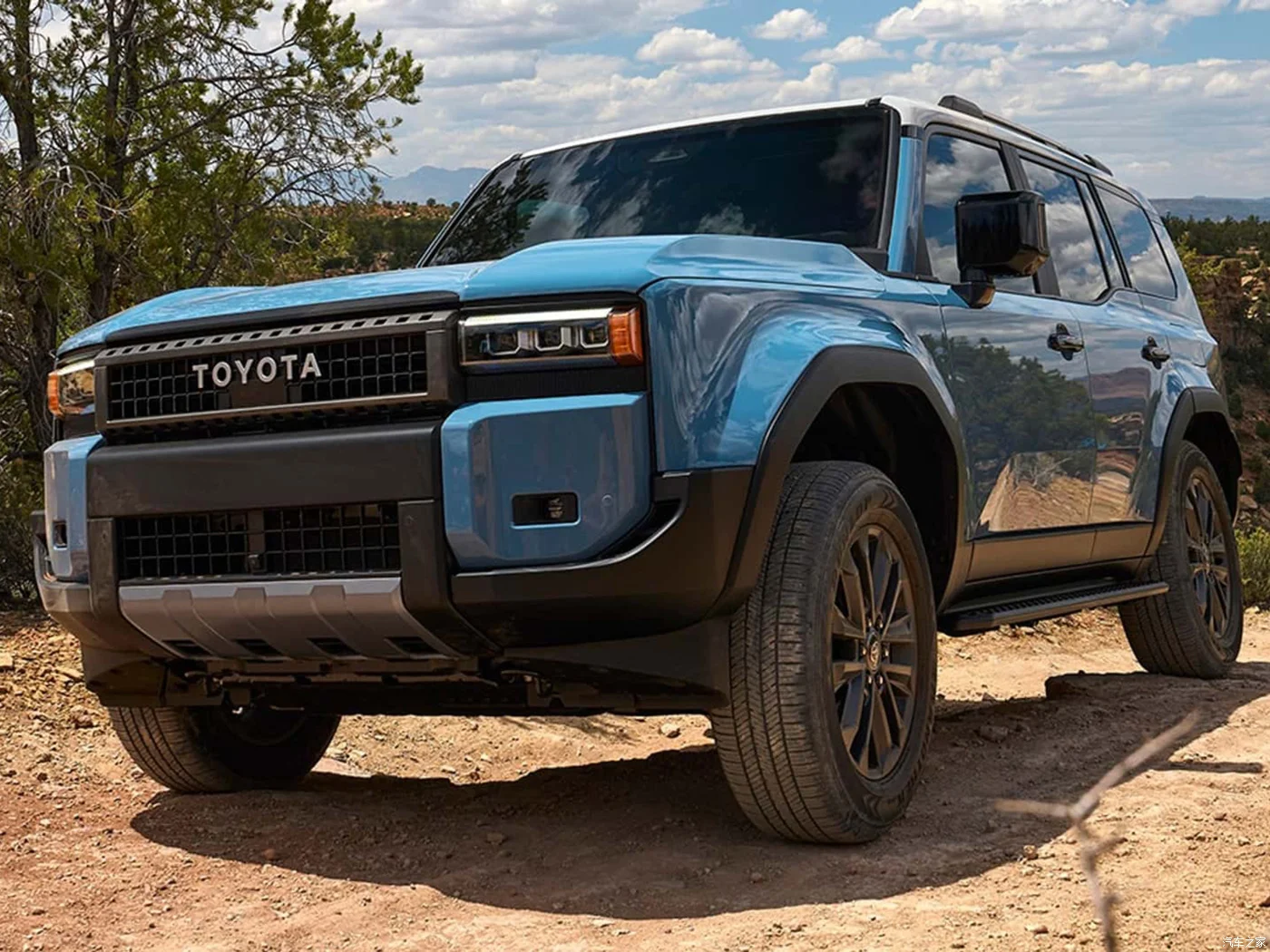 Новый 2024 автомобиль Prado Land Cruiser TX L среднего размера большой внедорожник с пятью сиденьем удобный мощный гибридный