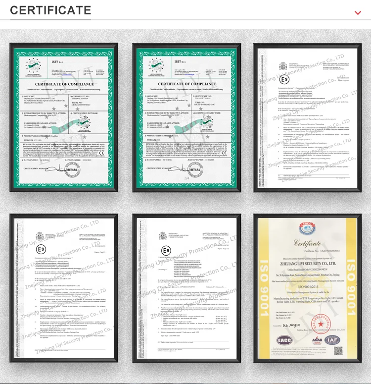 LYAF Amber Strobe Oval Polygon Reflected Mirror Warning Rotating Mini LED Halogen Lightbar