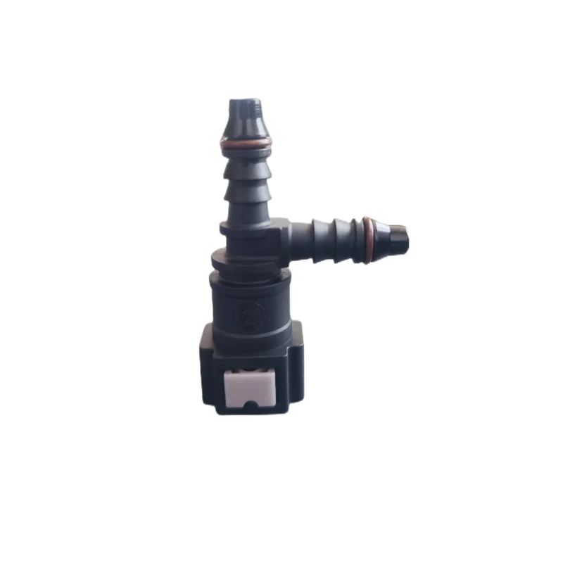 Motorcycle Quick Connector T Type Car Quick Coupling Fuel ID6 Female 7.89 90 Degree Fuel Line T Model Quick Connector