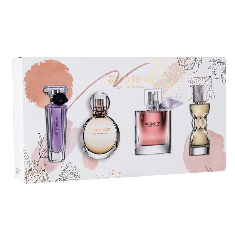 Wholesale China Factory Long Lasting Floral Own Brands Women Collection Brand 25ml*3+30ml*1 Perfume Fragrance