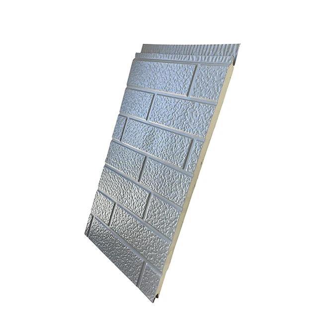 Factory Supply  Aluminum Zinc Coated Composite Panel Outer Decorative PU Foam Lightweight External Wall Cladding
