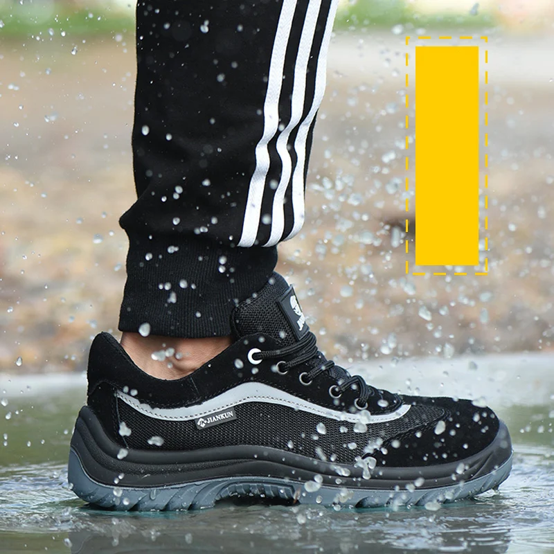 Toe Safty Safety Shoe Shoes with CE S3 S1P Prevent Puncture Industrial Working Footwear Work Shoes Wholesale Custom Logo Steel