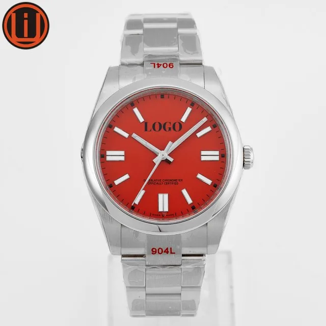 Luxury Pointer Watch 3230 Movement 904L Steel 41mm 124300 Mechanical