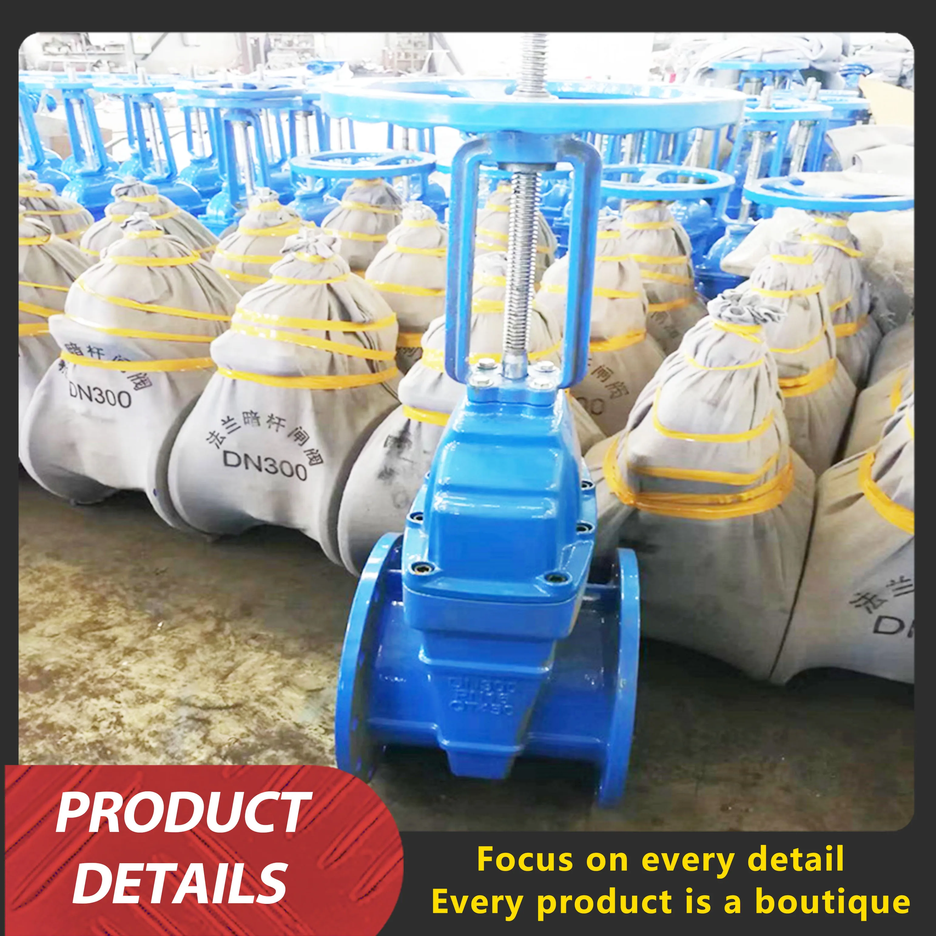 Gate Valve In China Manual / Electric Gate Valve Pn40 PN10/PN16 4 Inch Gate Valve Price