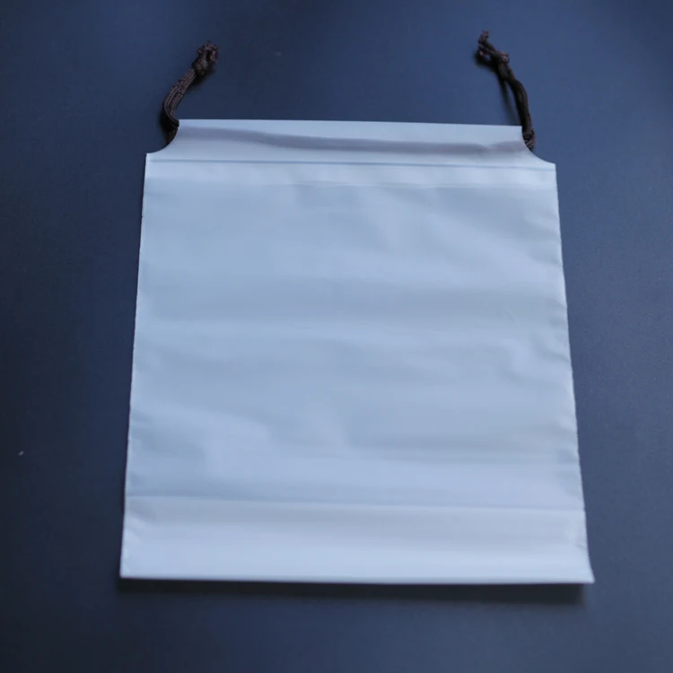 EVA drawstring packaging plastic bag with  bottom for pants underwear clothes