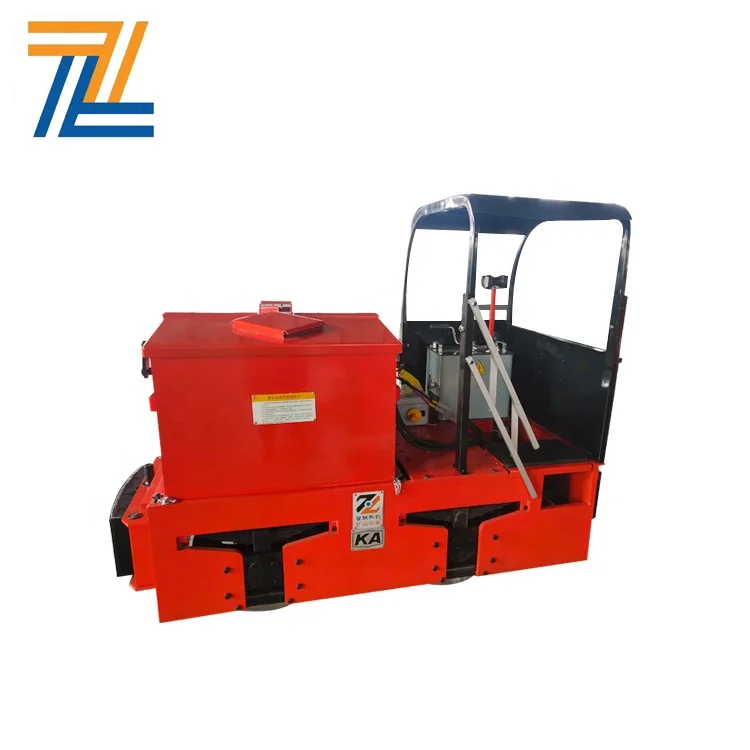 Narrow Gauge 2.5 Ton explosive- proof underground mine battery locomotives for underground mine rail