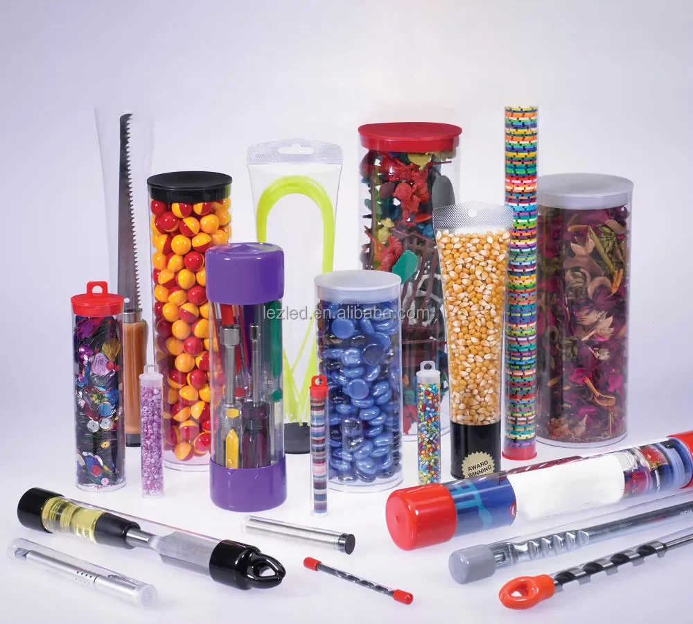 High quality transparent  PC PETG PCTG material Packaging Tubes with extrusion molding and cutting