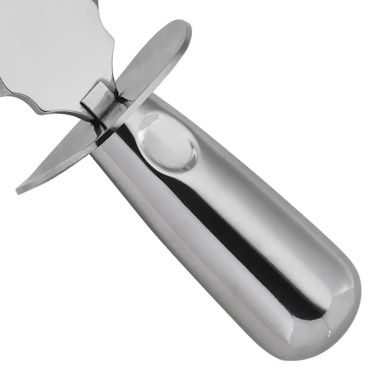 Customized 2.5' Oyster Shucking Scallop Knife Seafood Tool Open Shellfish Knife Stainless Hollow Handle kitchen small knife