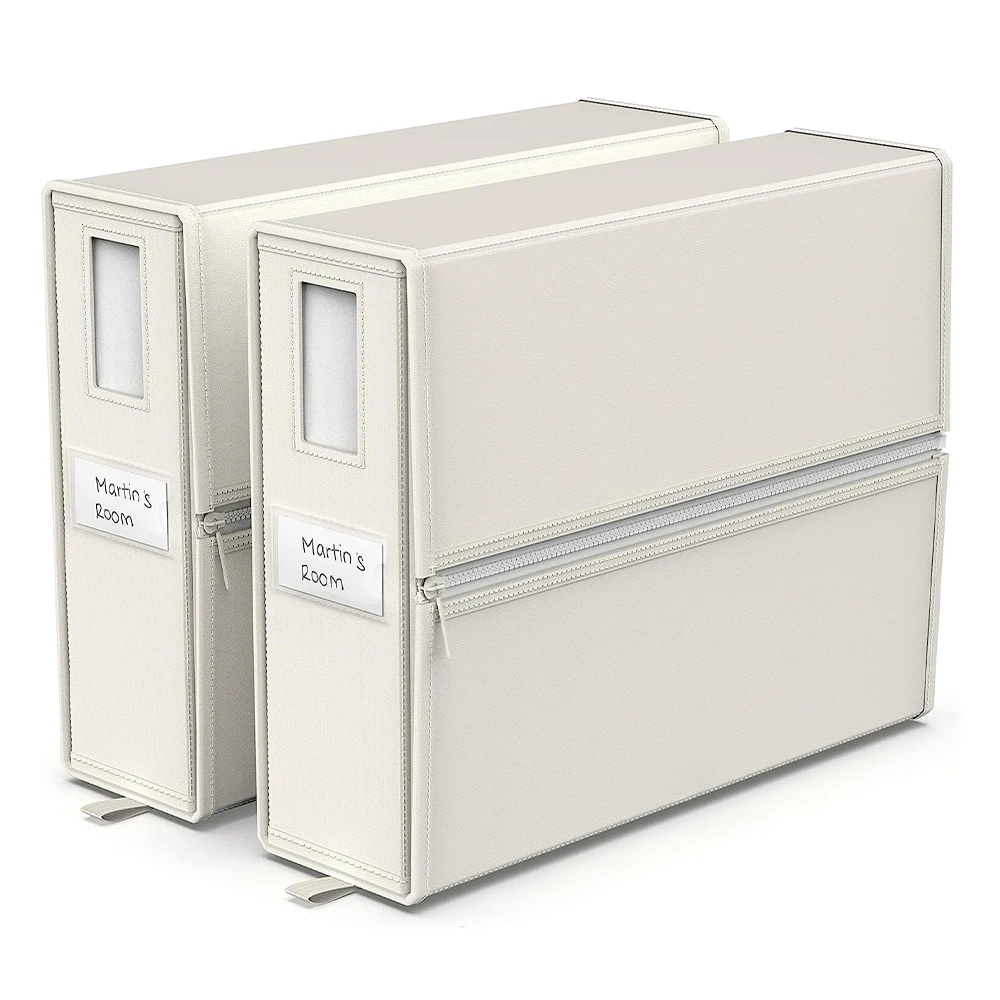 Storage Bins For Bed Sheets Duvet Covers Organizer Box Pillowcases Collapsible Zipper Foldable Bedding Organizer