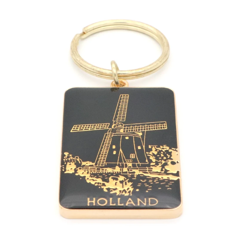Hot Sale New Style Sublimation Custom Metal Coin Holder Keychain