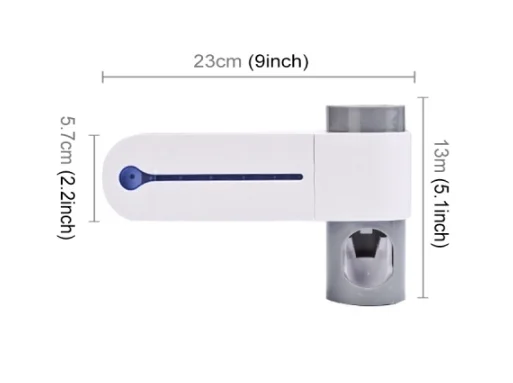 Популярный модный подарок персональный УФ стерилизатор B530 держатель для зубной щетки автоматический диспенсер для зубной пасты
