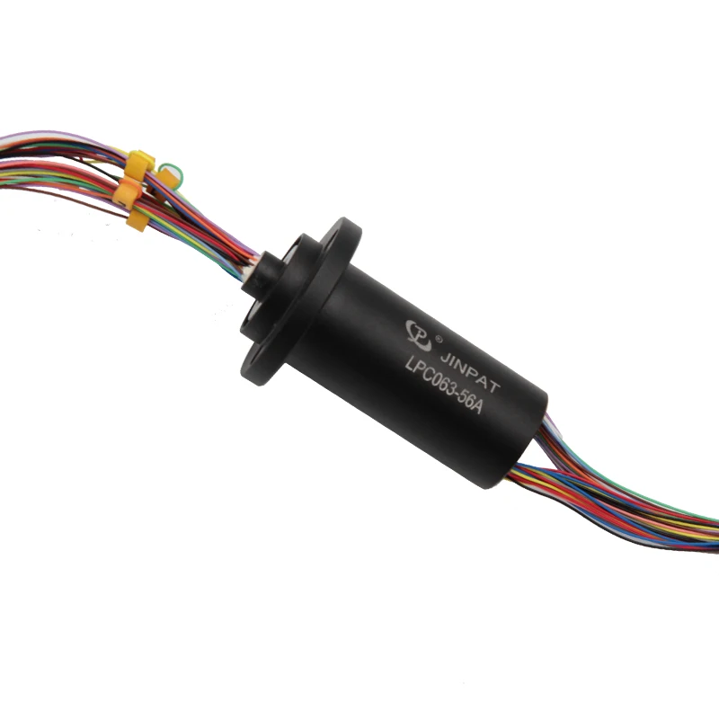 Электрическое скользящее кольцо JINPAT, 0-300 об/мин или выше 240 в, 56 цепей 2 А, электрическое вращающееся соединение