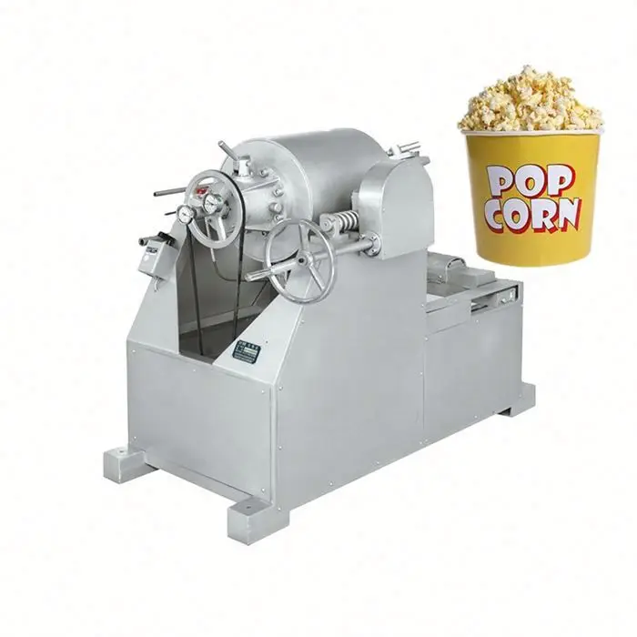 Hot sale puffed rice prices large air puffing machine