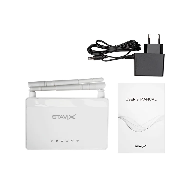 STAVIX S441A Wireless Mode More Directly Insert Sim Card, 4G Network to Wi-fi to Cable Wi-Fi Router