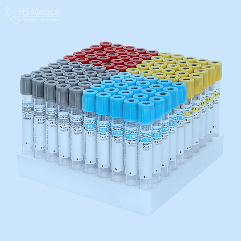 Hs медицинские расходные материалы vacuumtainer сгусток активатор трубка для вакуумной упаковки для забора крови кровь тест tubos vacuumtainer трубки крови собрать