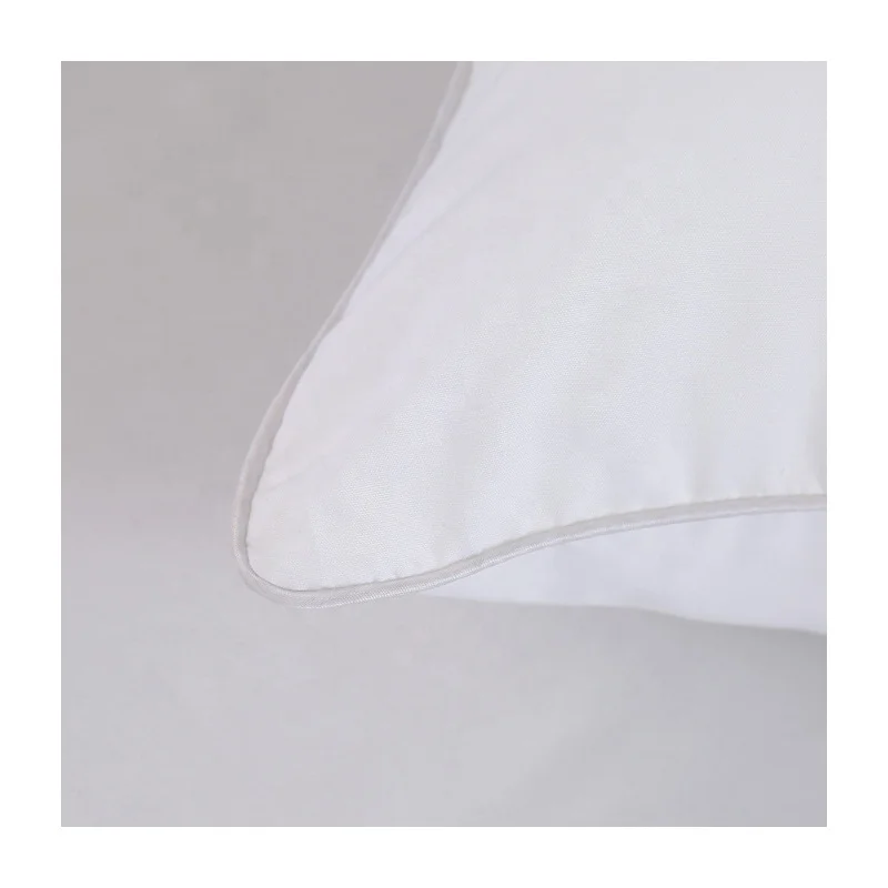 100% Polyester Fluffy Cheap Duck Feather Hotel Memory Pillow