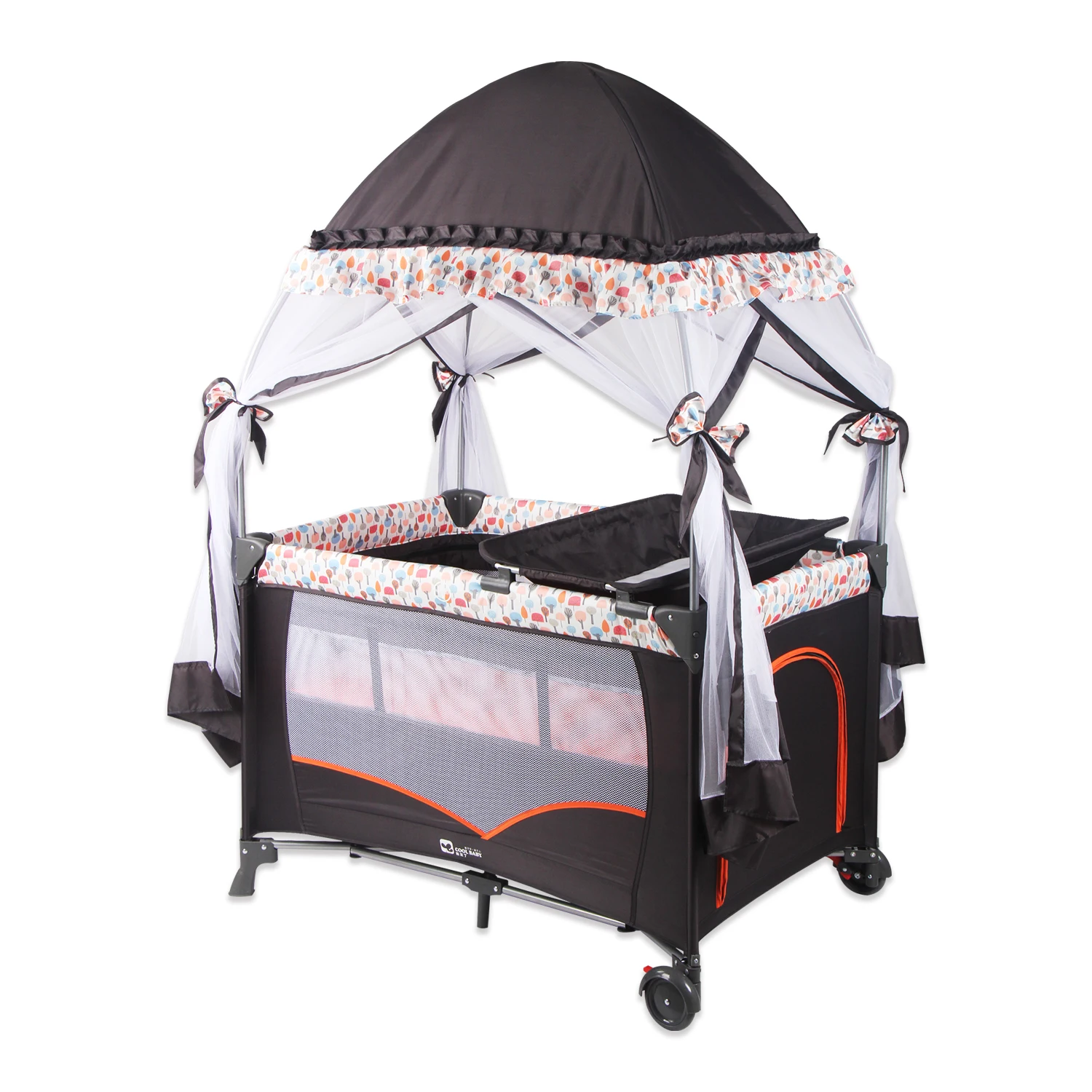 Folding cot and bed baby cot crib supplies products