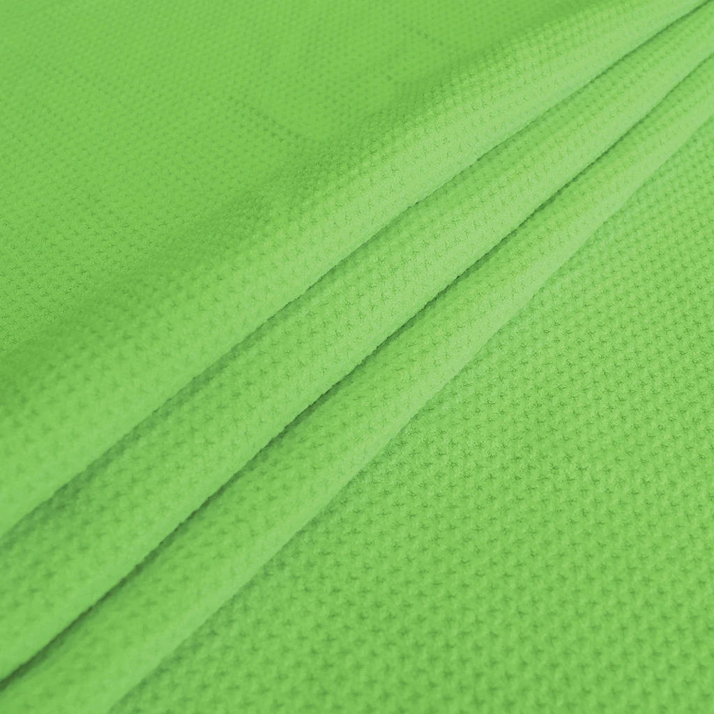 stock lot 350/360gsm ultra soft quick dry polyester microfiber waffle fabric