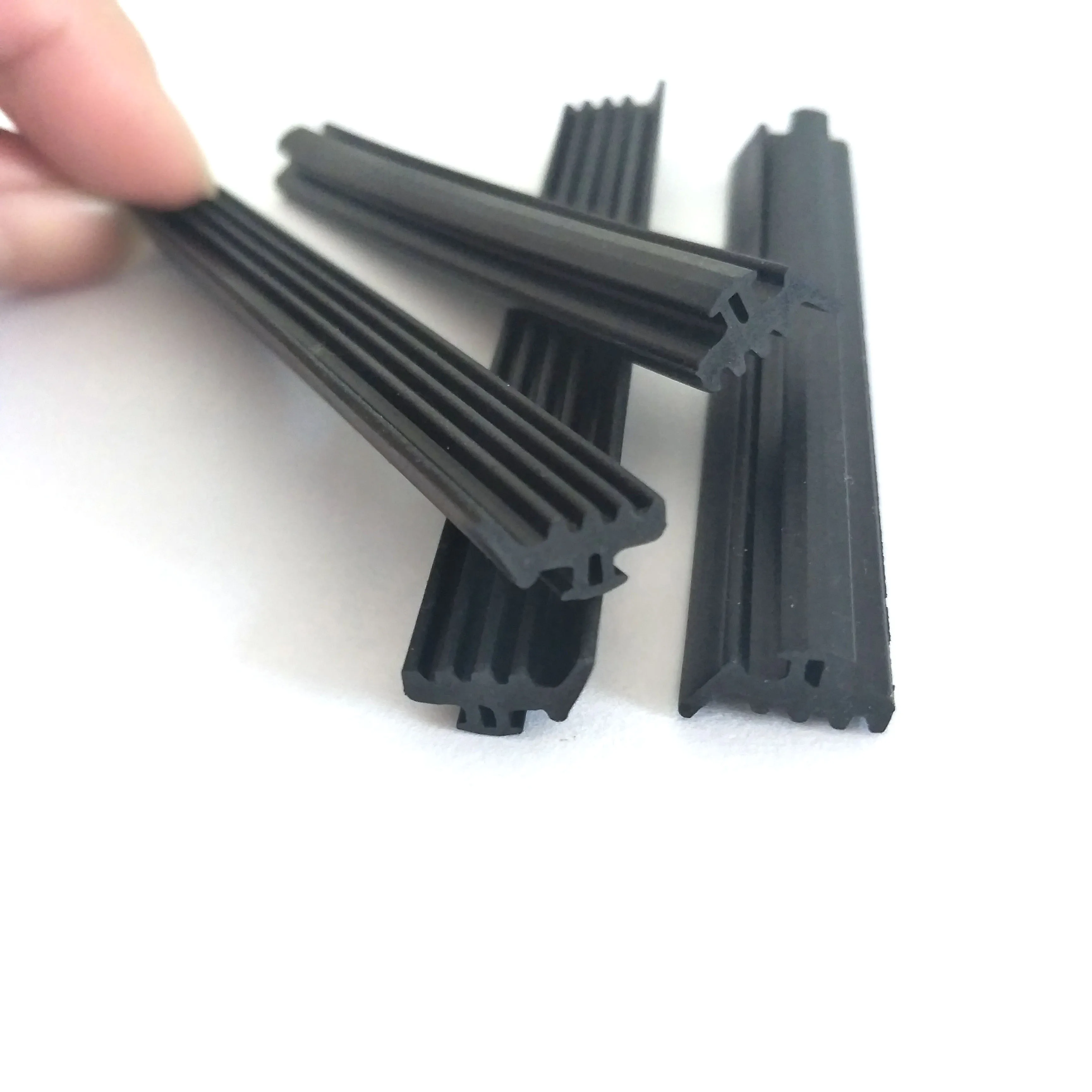 Long service life glass door side protective seal cabinet door seal strip foam door seal EPDM TPV TPE PVC