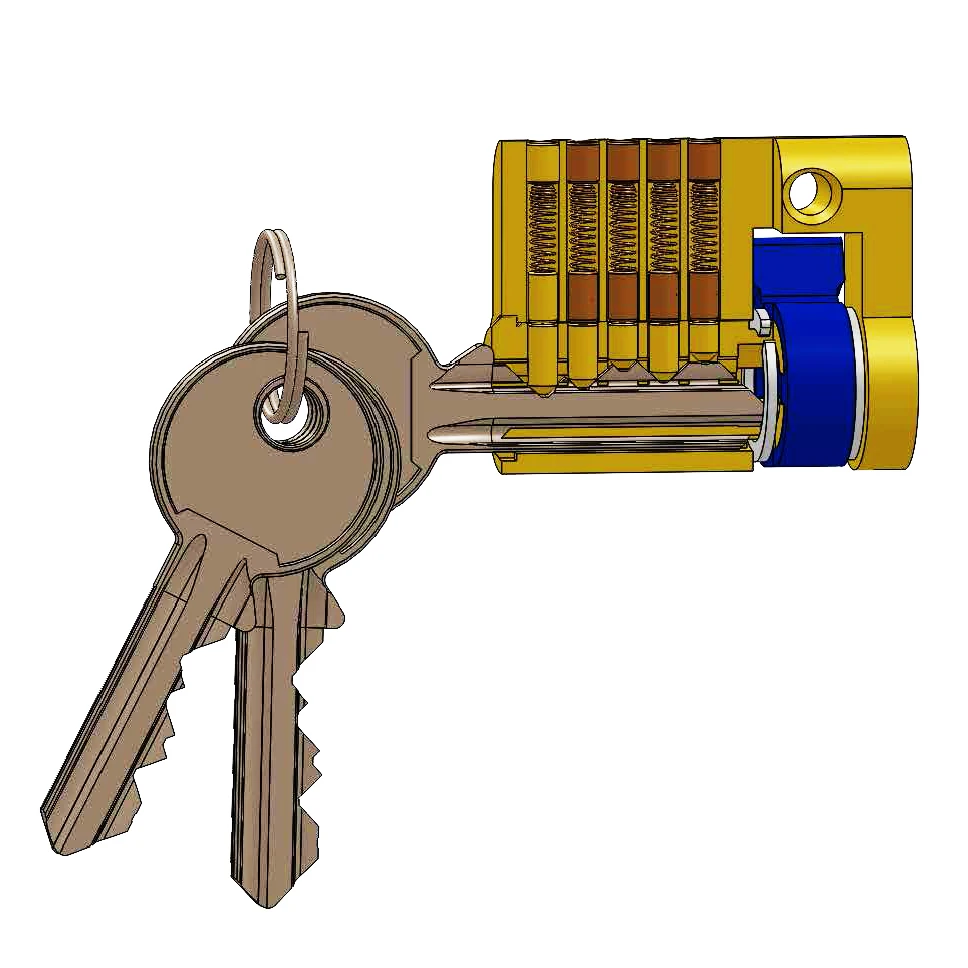 Set Hardwares Extracteur Glocke Serrure 5 Pin Brass Cylinder Lock,Price Door Lock Maniglioni Computer Case Key