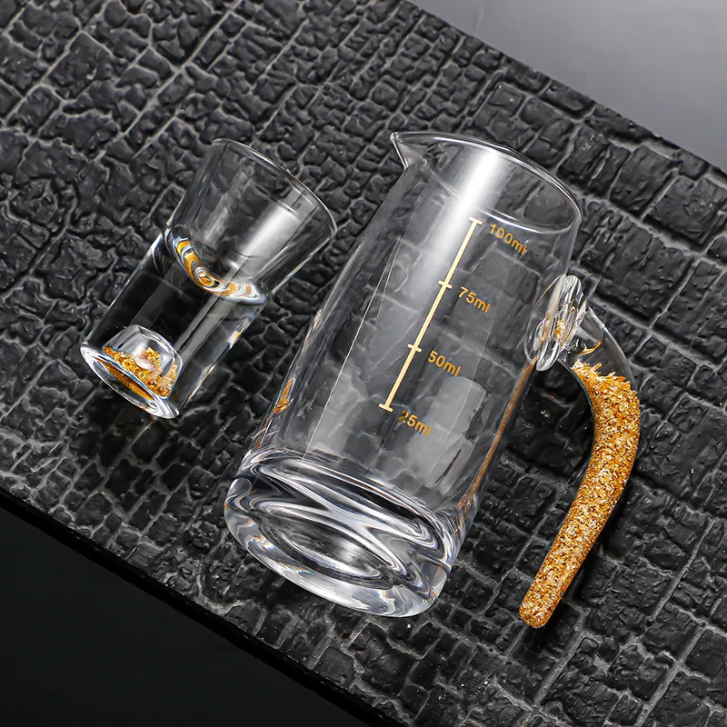High quality 100ml Transparent Shot Glass Cup Customized Hot Selling Drinking Glassware Shot Glass