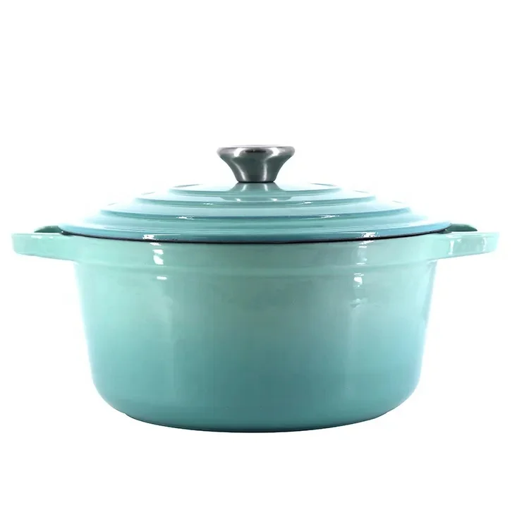 Hot Sale Non Stick Multi-Function Enameled Cast Iron Casserole/Dutch Oven with Lid Cast Iron Cookware Set