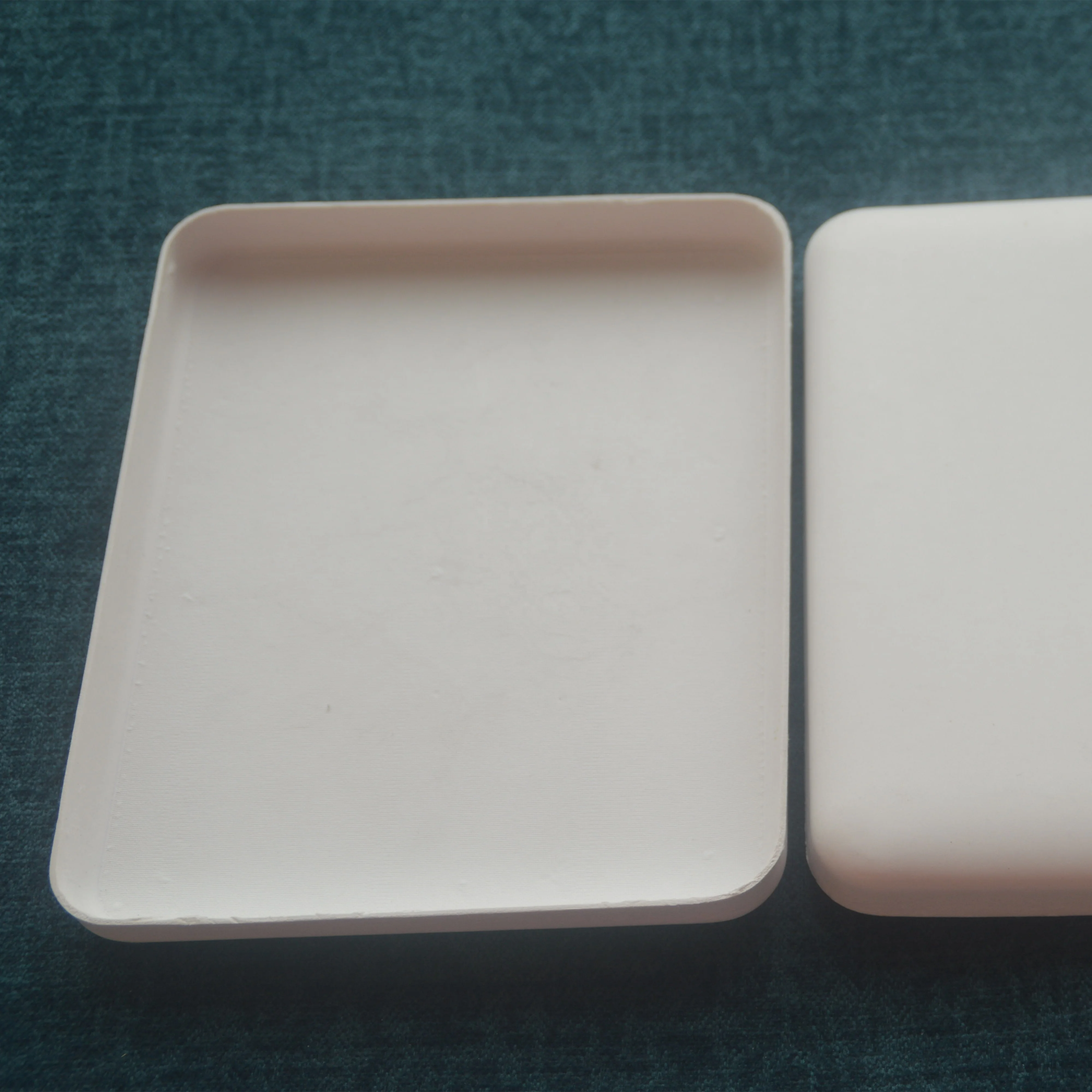 customized logo color Biodegradable Recyclable Paper Recyclable molded pulp inner Watch tray molded pulp inner packaging Grey