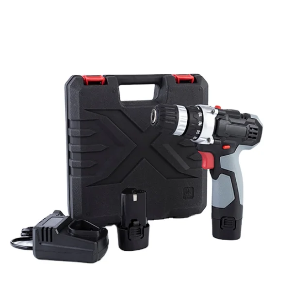 12V 1500mAh Wholesales Multi function Drilling Wireless Speeds Switch Electric Cordless Drill