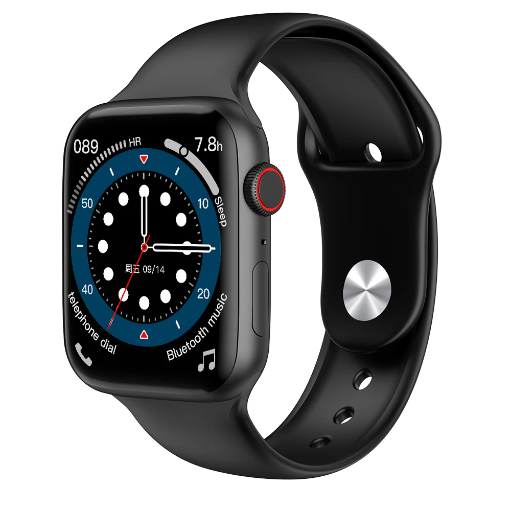 
New Fashion Square Touch Full Screen W36 smart watch series 6 men wrist brand 