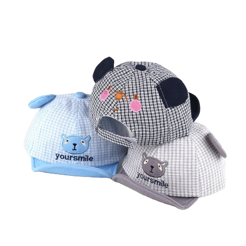 Ready Newborn Baby Hat Bear Ears Infant Caps Baby Boy Girl Toddler Hats Infant Beanie Caps