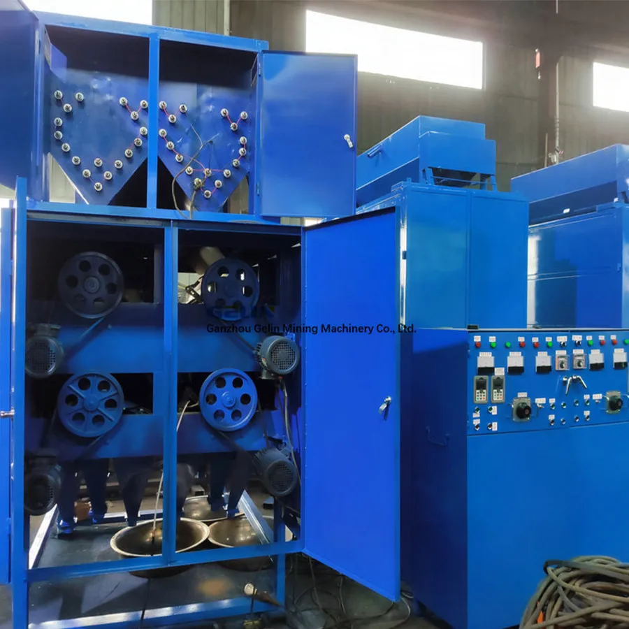 Complete sets small scale gold zircon sand processing plant