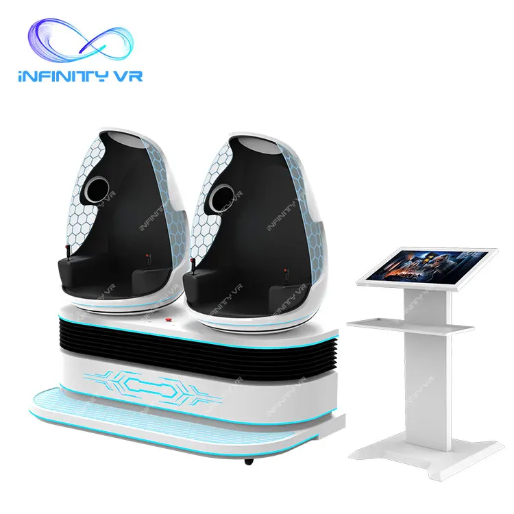 New Design VR Egg Chair Dinosaur Theme Park Virtual Reality Egg Chair Cinema Video Game Console Game Machine Small Area for Sale