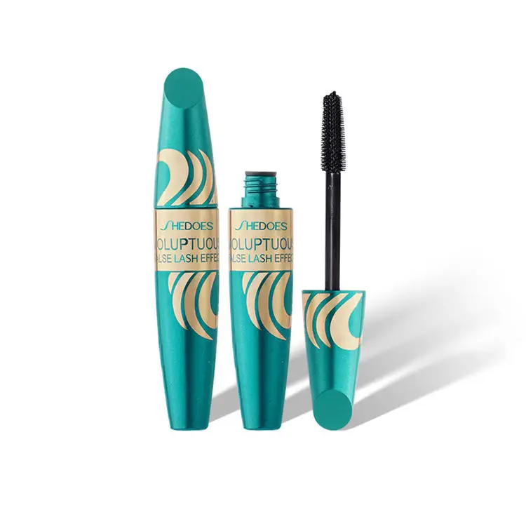 New Arrival Low MOQ 4D Silk Fiber Lash Mascara Black Volume Eyelash Mascara Waterproof