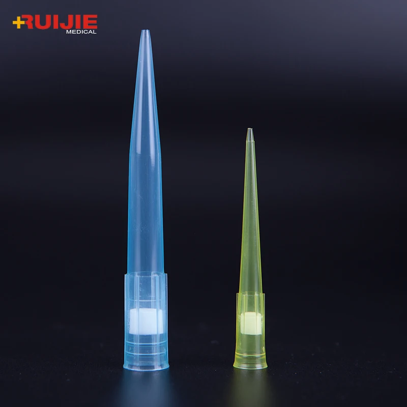 Disposable Plastic Pack Rack 200ul Filter Pipette Tip