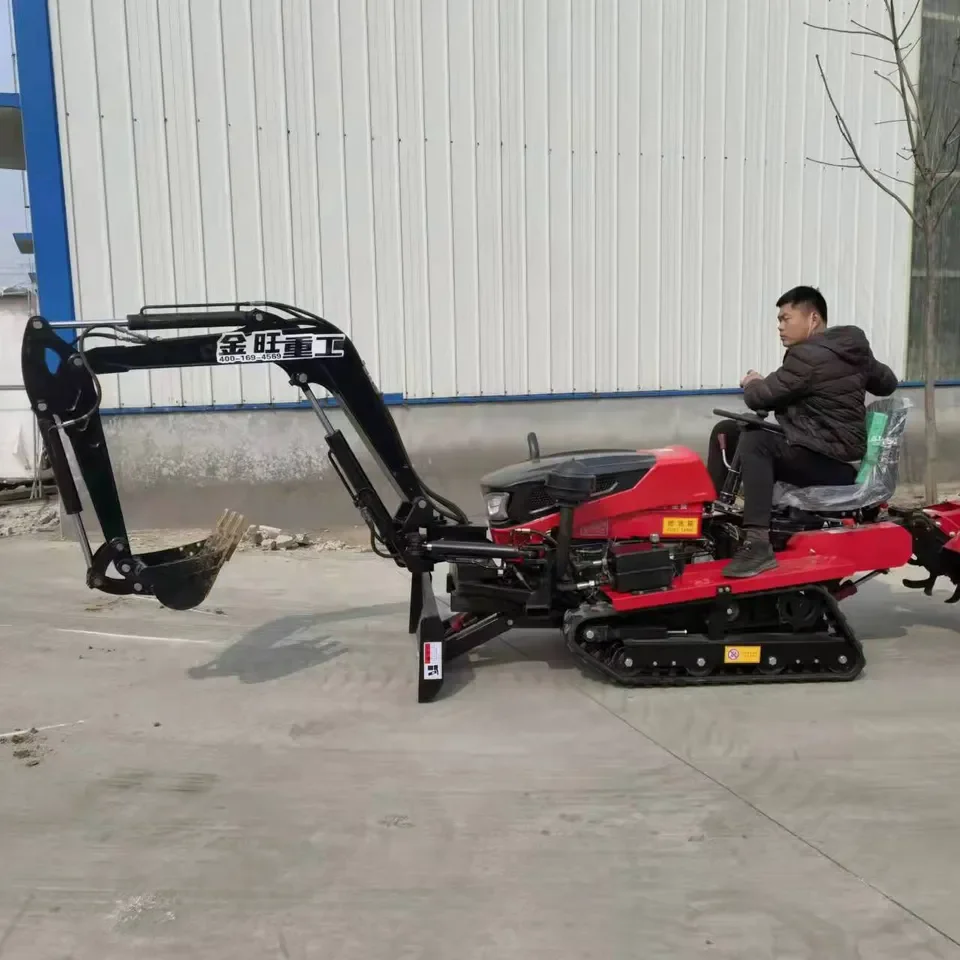 Tractor Front digging arm mini tractor with front end excavator