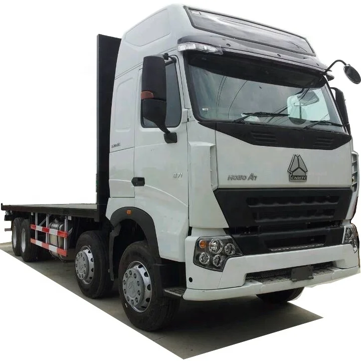 КИТАЙСКИЙ Sinotruk HOWO A7 336hp 371hp 340 380hp 8X4 12 колесный грузовик контейнер трейлер прицеп Плоский Грузовик