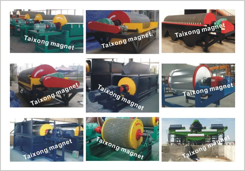 Fine Beneficiation Iron Tungsten Mining Machine Tin Ore Three Disc Magnetic Separator for Sale