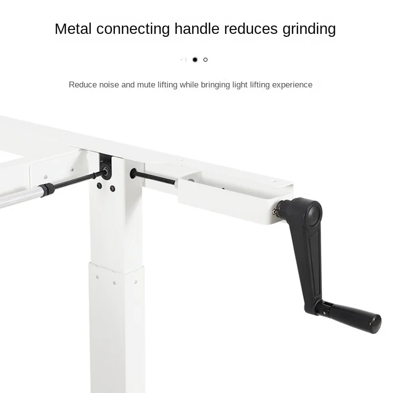 High quality  hand lifting table suitable for working from home with E1 panel
