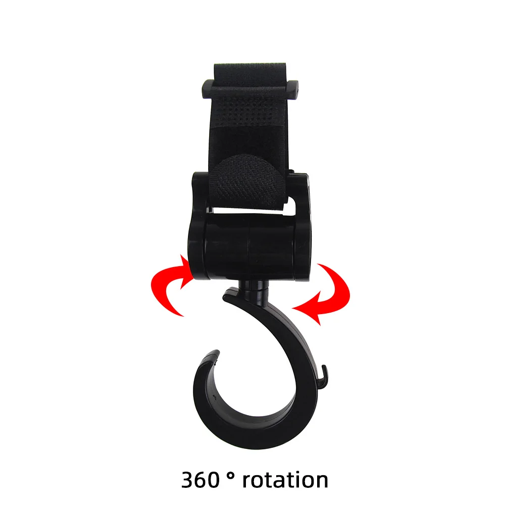 
Stroller Hook - 2 Pack of Multi Purpose Hooks Clip Hanger Great Accessory for Mommy when Jogging, Walking or Shopping 