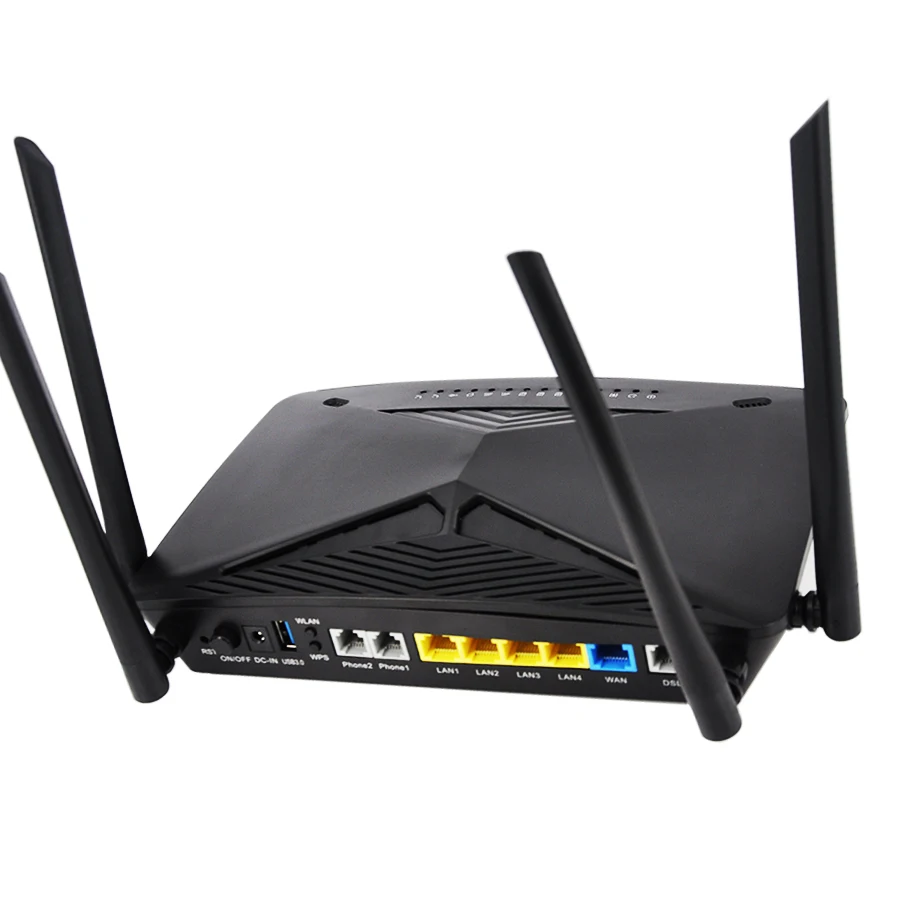 OEM 802.11AX wifi 6 router 1800mbps router modem adsl for soho