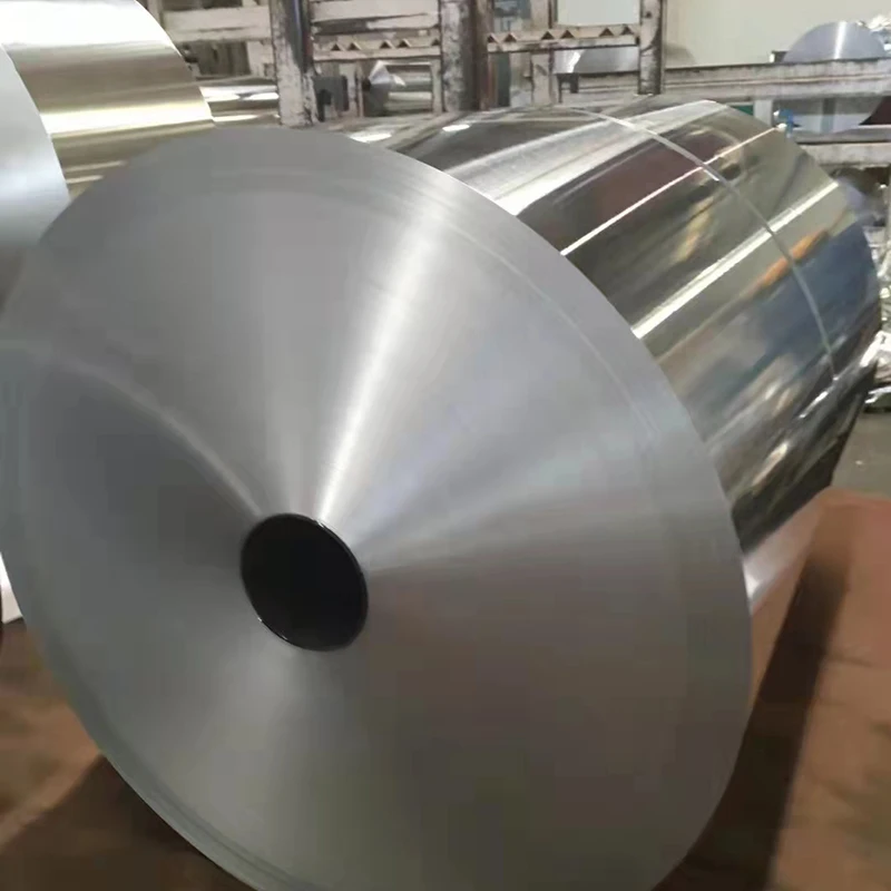 Wholesale 8011 8021 Aluminum Foil Roll 0.015mm Jumbo Roll 30cm 45cm Hard Food Grade Tin Foil Paper Food Wrapping Manufacturer