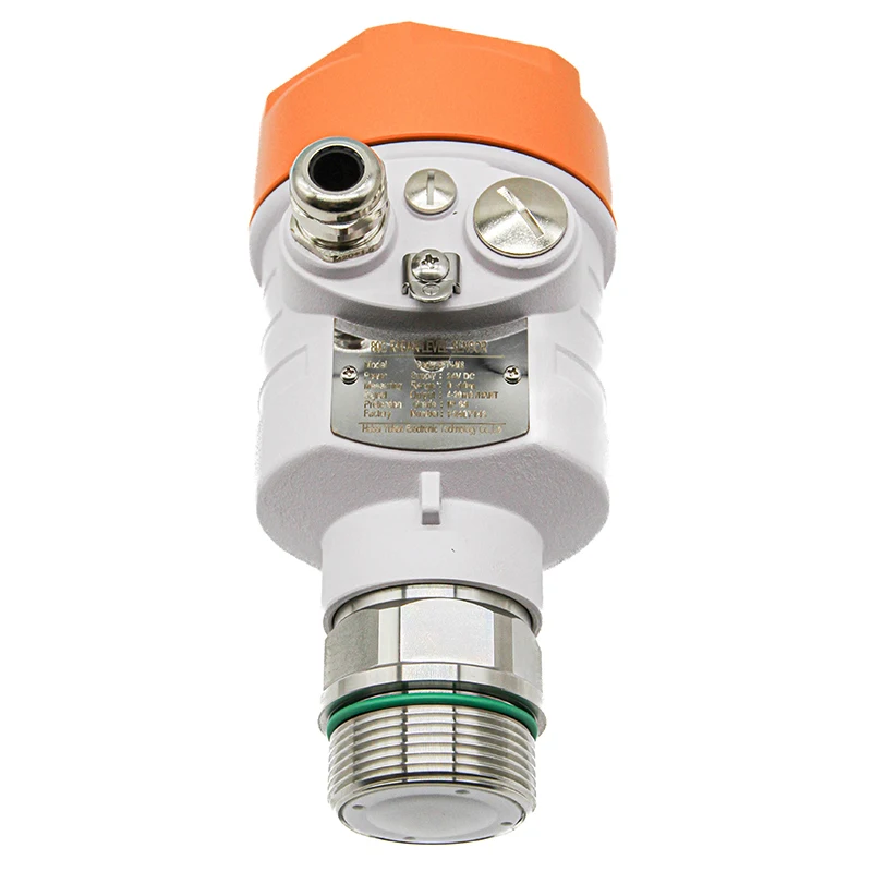 High Precision Silo Radar Level Guided Wave 80 GHZ Radar Level Meter Level measuring tool tank liquid water monitoring