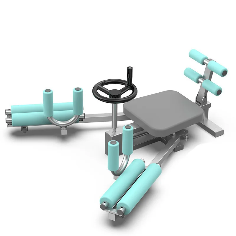 One-Character Horse Trainer Leg Ligament Stretch Device Universal Open Hip Split Fork Stretch Horizontal Leg Press Yoga Pilates