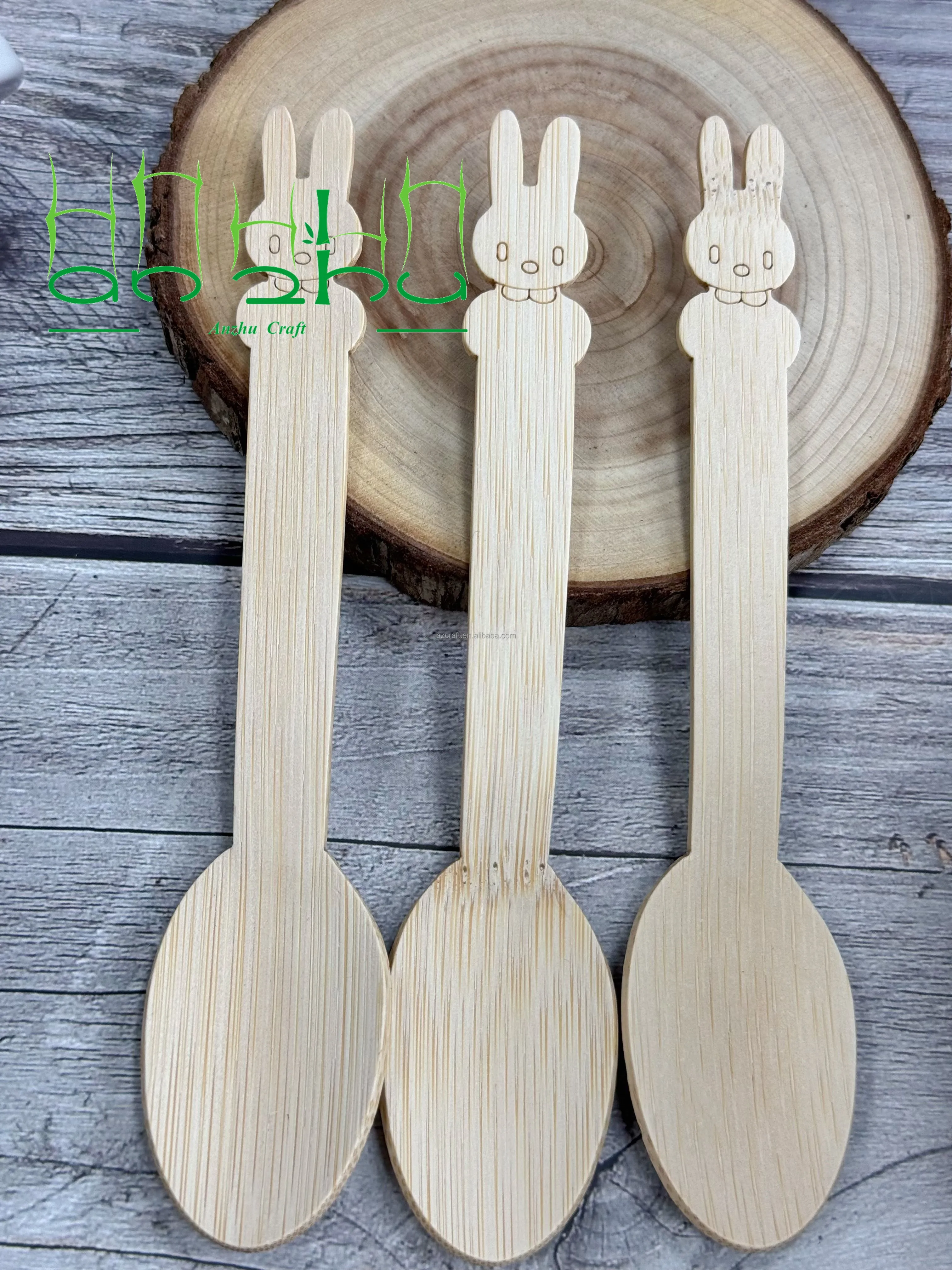 2024 New disposable ice cream spoon and fork set