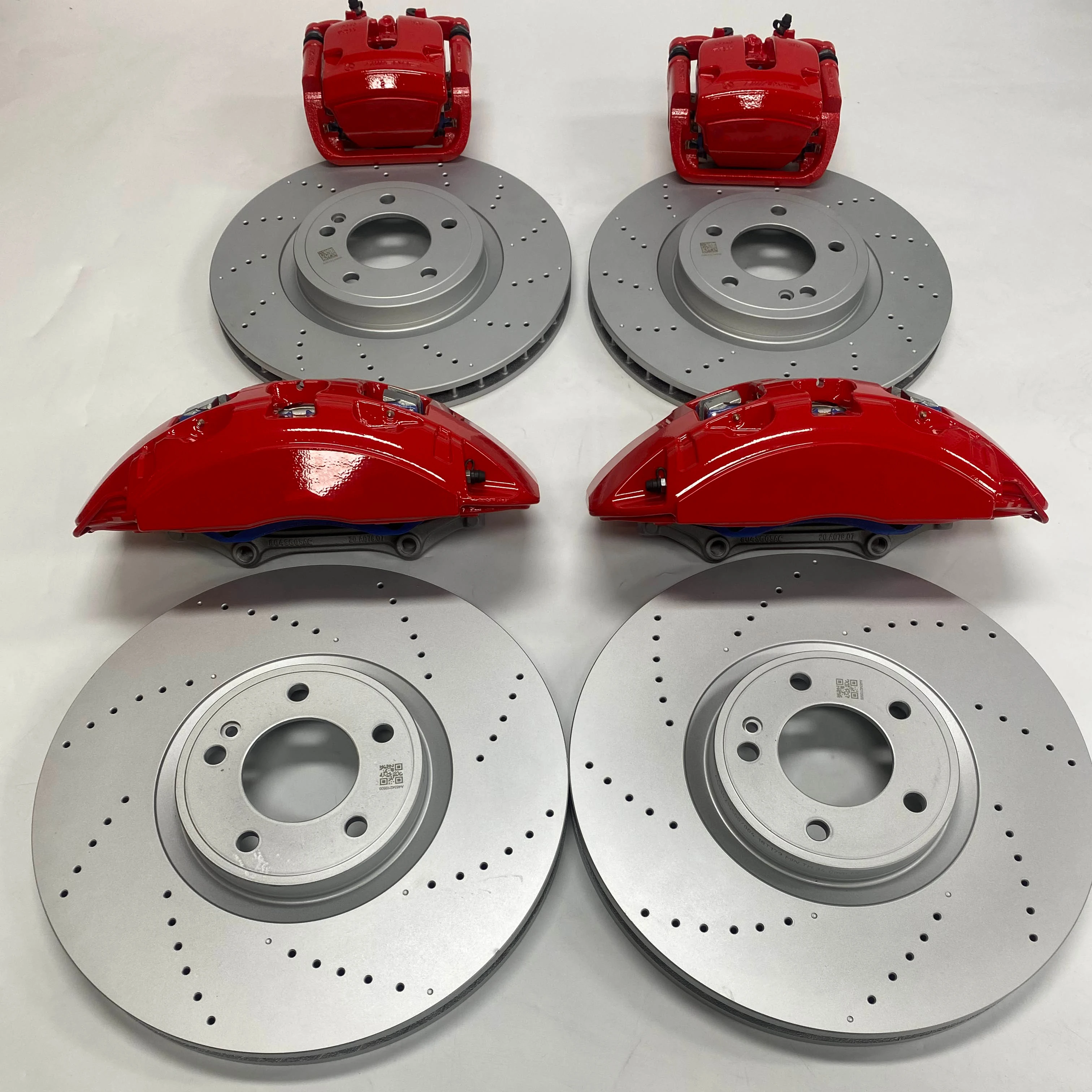 Improved Braking Efficiency Big 6 Piston Brake Caliper for Audi mercedes-benz bmw AMG