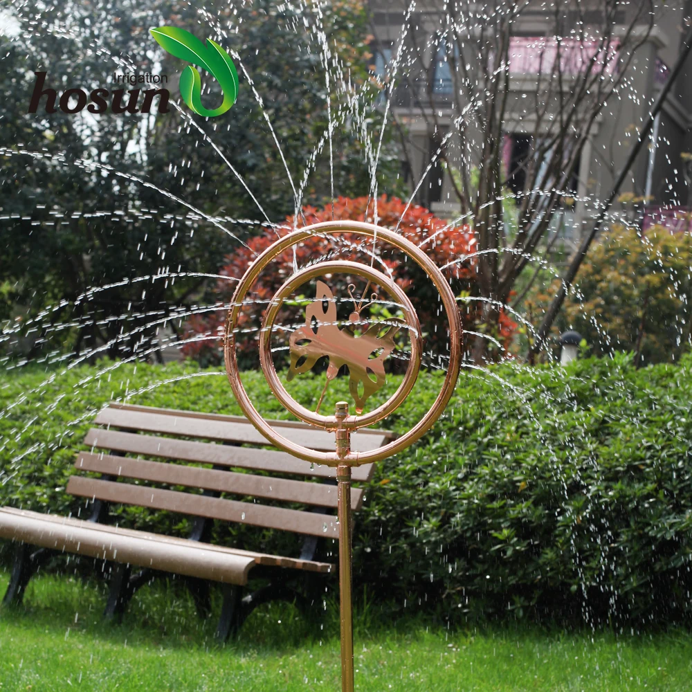 Vortex Stainless Steel Butterfly Garden Water Sprinkler