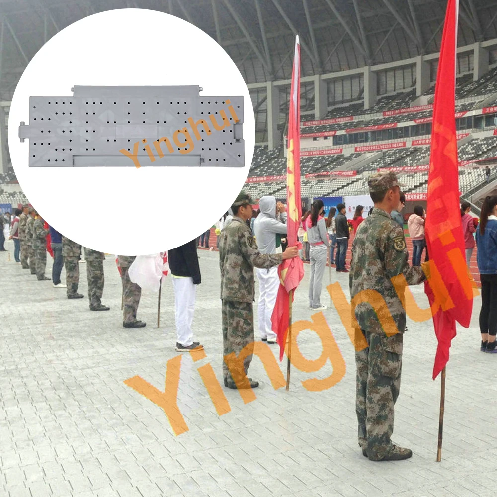 T-02 Portable turf protection plastic event floor sports floor cover for Baseball field cover