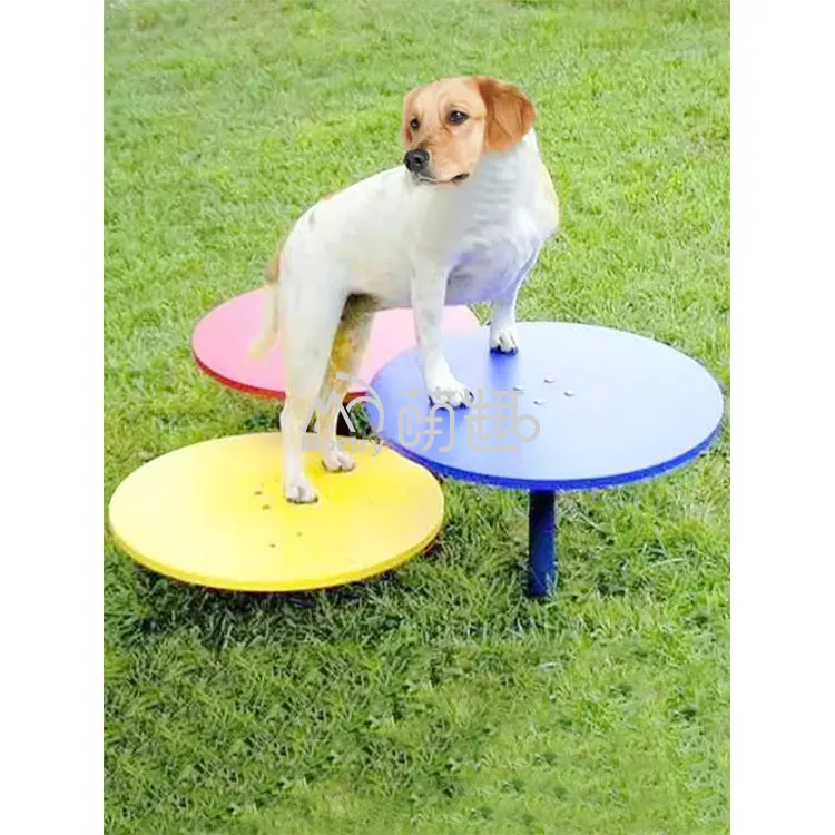 Moetry Dog Park Stepping Paw Barkpark Exercise Equipment for Doggie Training Stepping Pads Zoo Playground