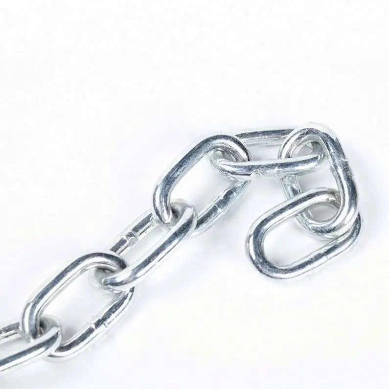 Galvanized chain link steel chain for coal mining conveyor roller lifting chain